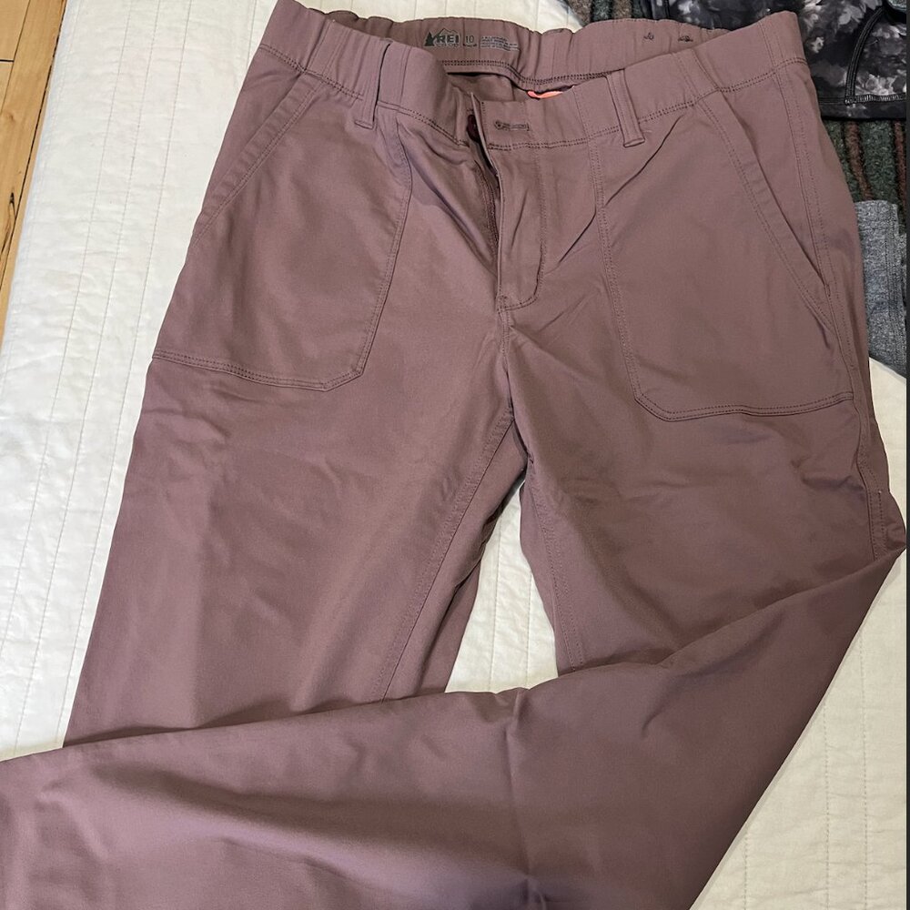 REI hiking pants - size medium rosey lavendar